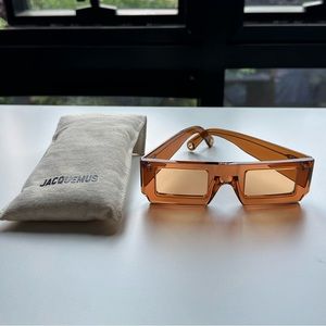 Jacquemus Orange 'Les Lunettes Soleil' Sunglasses